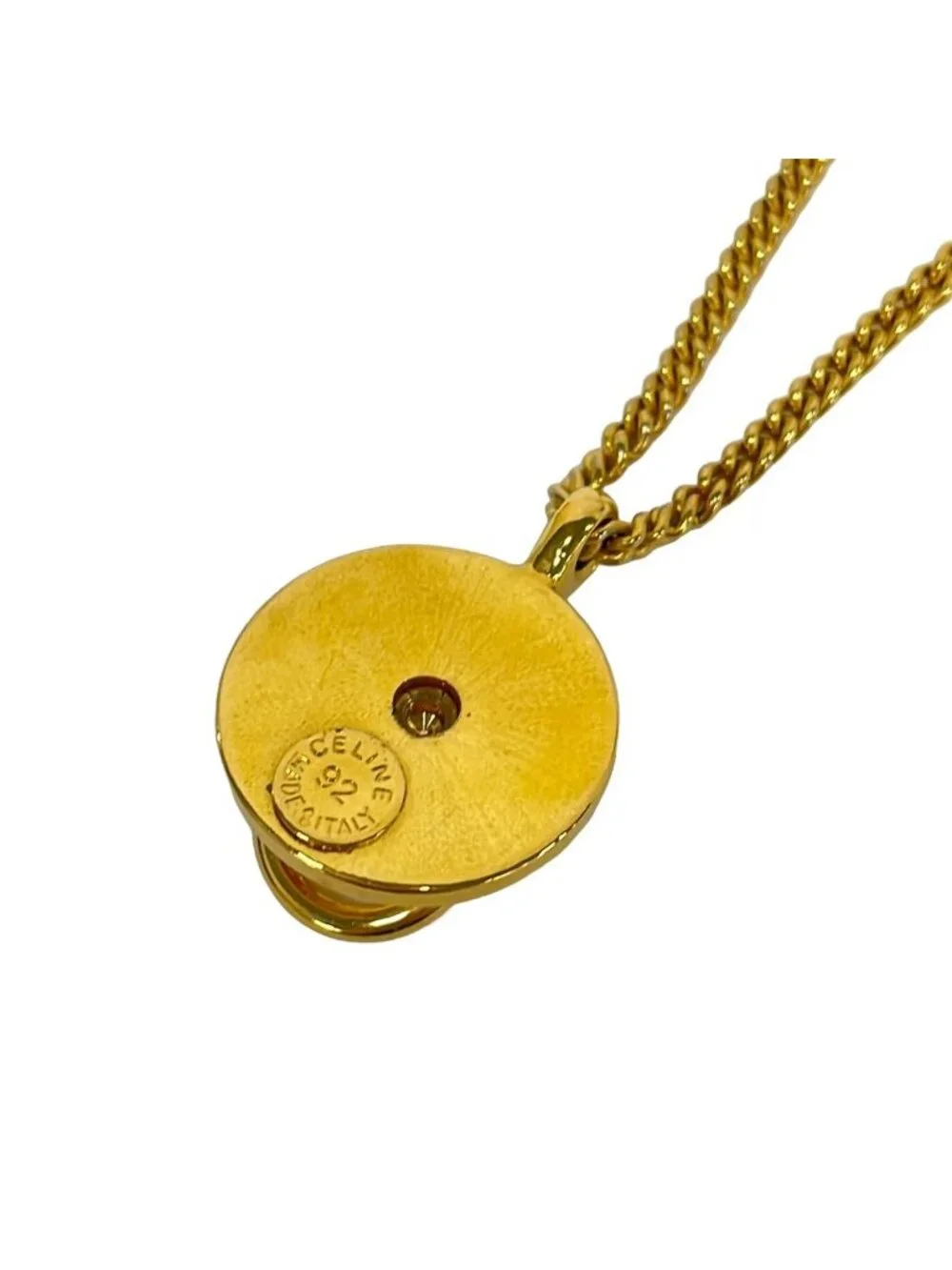 Celine Necklace Gold Clear - Picture 3 of 6